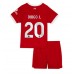 Maillot de foot Liverpool Diogo Jota #20 Domicile vêtements enfant 2023-24 Manches Courtes (+ pantalon court)